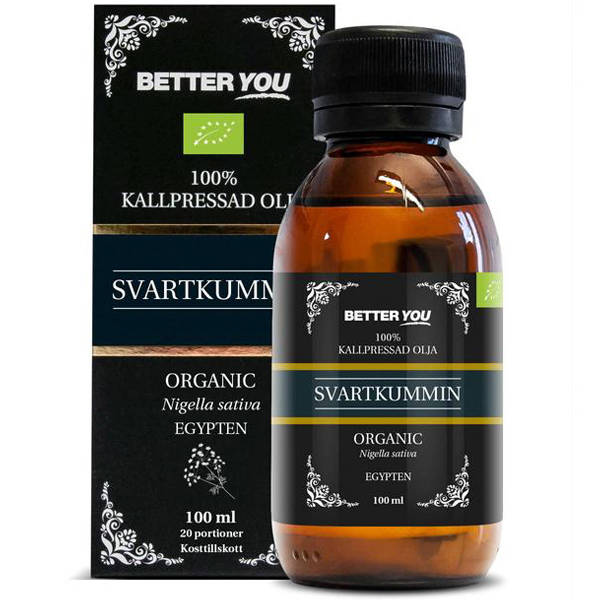 Better You svartkumminolja eko kallpressad 100ml