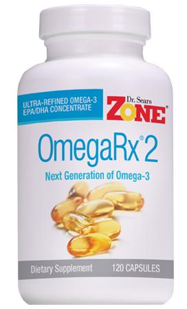 OmegaRx 2 (Ultrarenad fiskolja) 120 kapslar - Jakobs Apotek