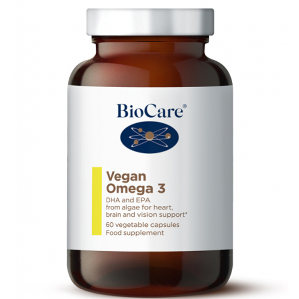 BioCare Vegan Omega 3 60 kapslar