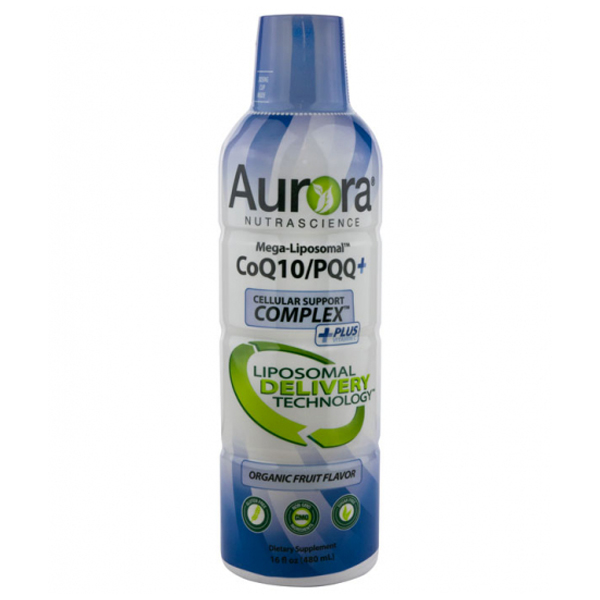 Aurora Mega-Liposomal CoQ10/PQQ+ 480ml