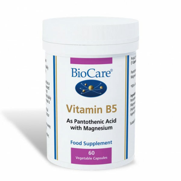 BioCare Vitamin B5 60 kapslar