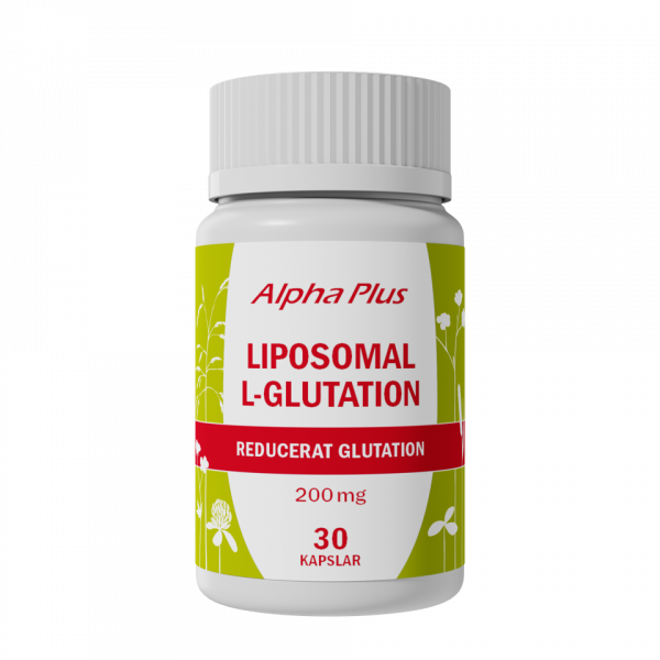 Alpha Plus Liposomal L-Glutation 200mg 30 kapslar - Jakobs Apotek