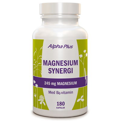 Alpha Plus Magnesium synergi 180 kapslar