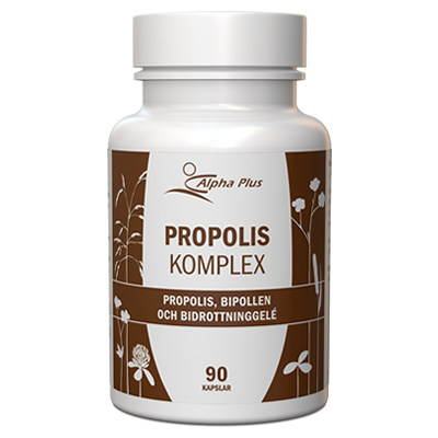 Alpha Plus Propoliskomplex 90 kapslar