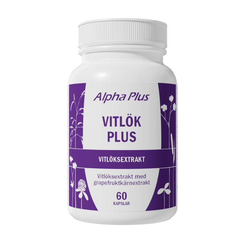 Alpha Plus Vitlök plus 60 kapslar