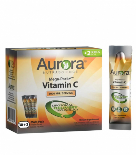 Aurora Mega Liposomal C dospåsar - Jakobs Apotek