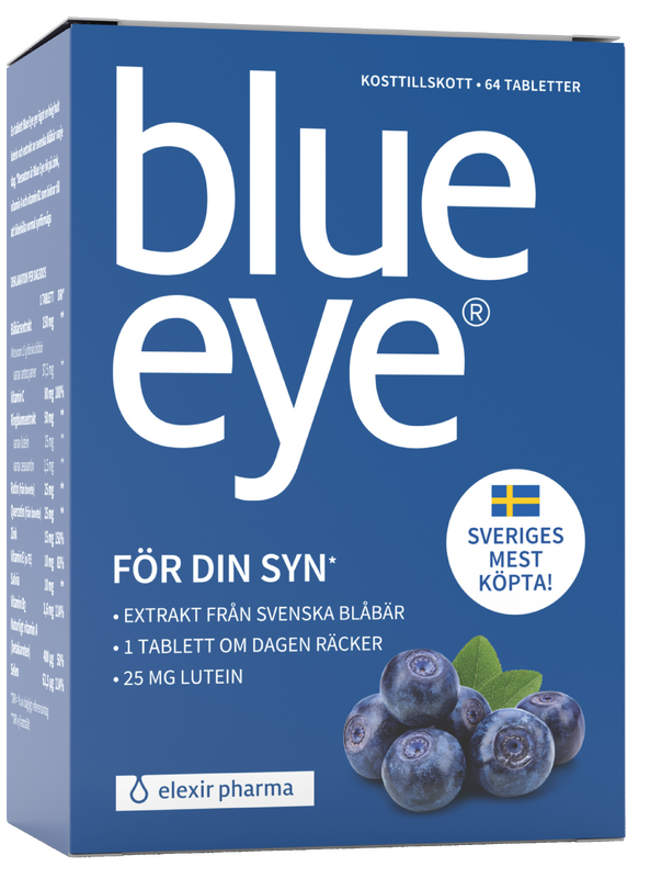 Elexir pharma Blue Eye 150mg 64 tabletter - Jakobs Apotek