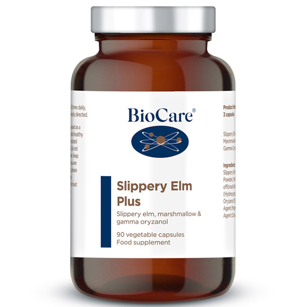 BioCare Slippery Elm plus 90 kapslar