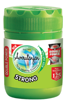 Amrutanjan  Double Power Strong Pain Balm 50ml - Jakobs Apotek