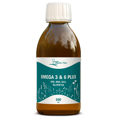 Alpha Plus Omega 3 & 6 plus 200ml