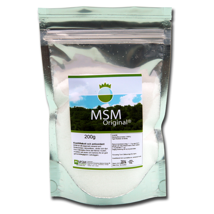 MSM Original pulver  200g  