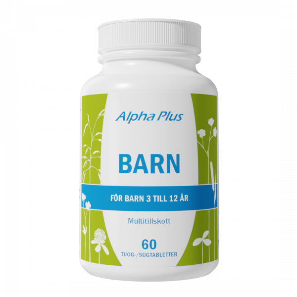 Alpha Plus Barn 60 tabletter