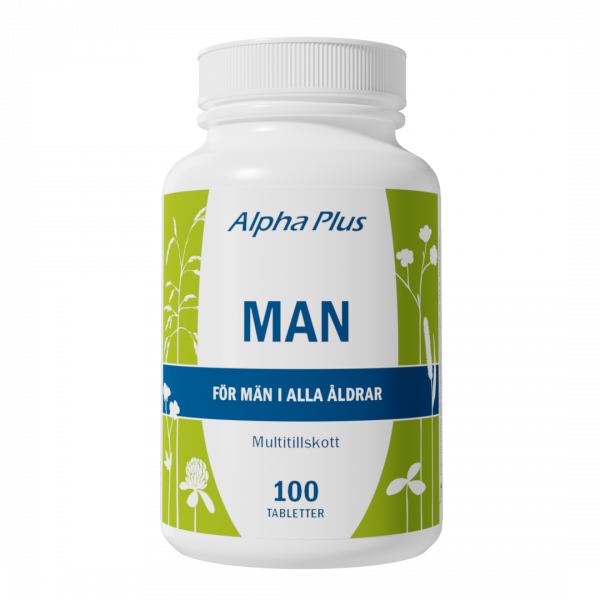 Alpha Plus Man 100 tabletter