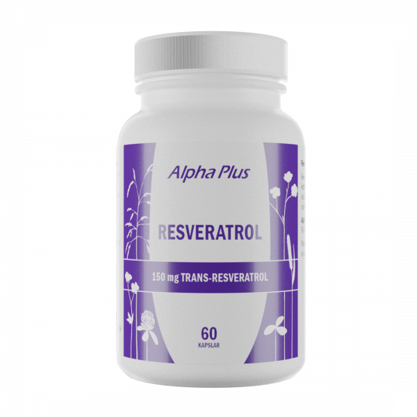 Alpha Plus Resveratrol 60 kapslar