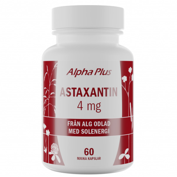 Alpha Plus Astaxantin 60 kapslar