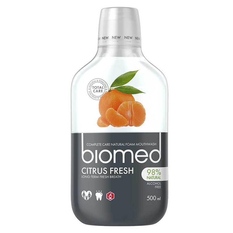 Biomed Citrus fresh munskölj 500ml