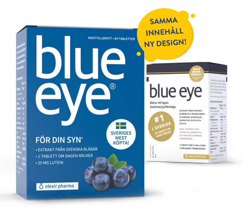 Elexir pharma Blue Eye 150mg 64 tabletter - Jakobs Apotek