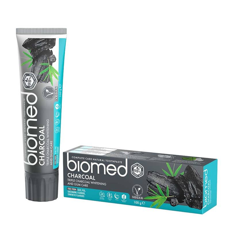 Biomed Charcoal tandkräm 100g