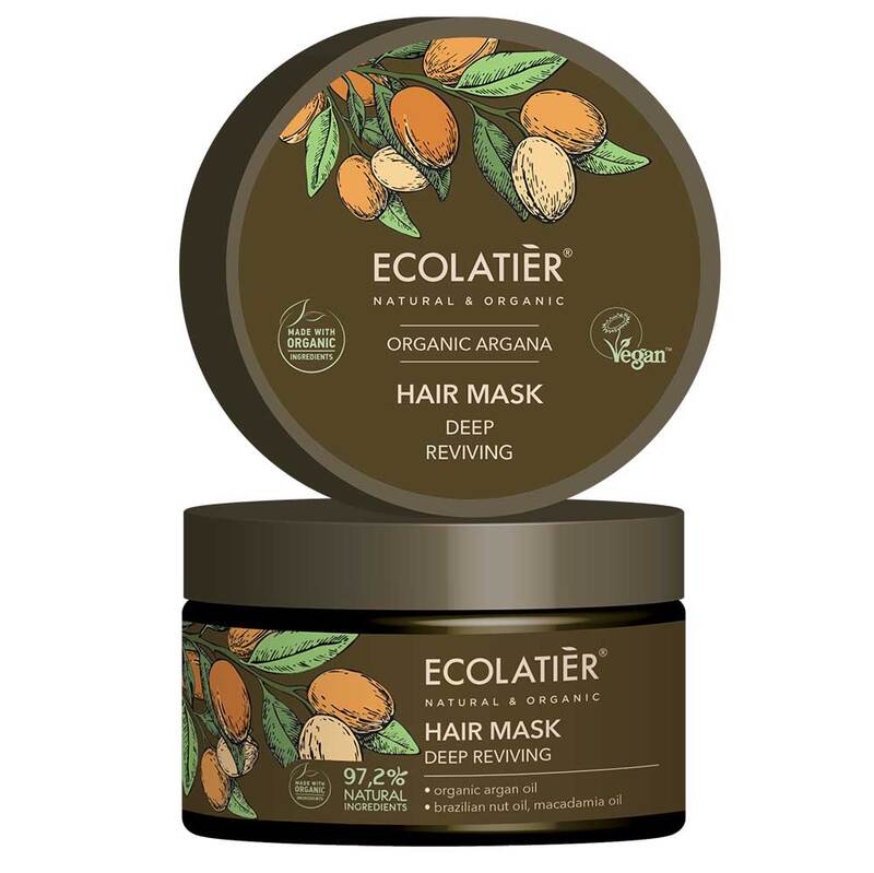 Ecolatiér Revive hårinpackning med arganolja 250 ml