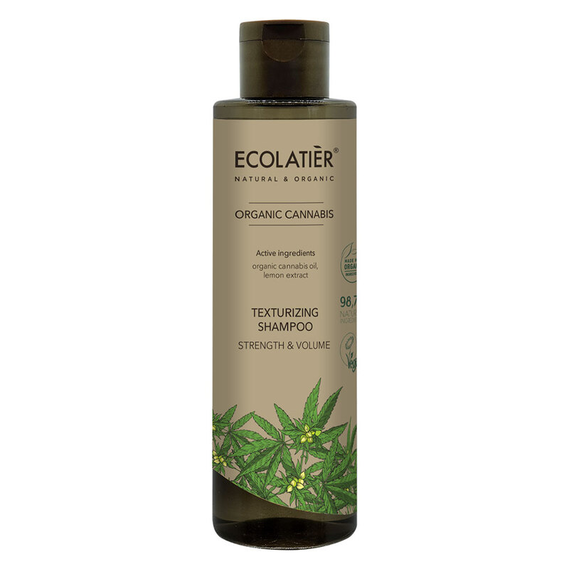 Ecolatiér Texturizing schampo med hampafröolja 250ml