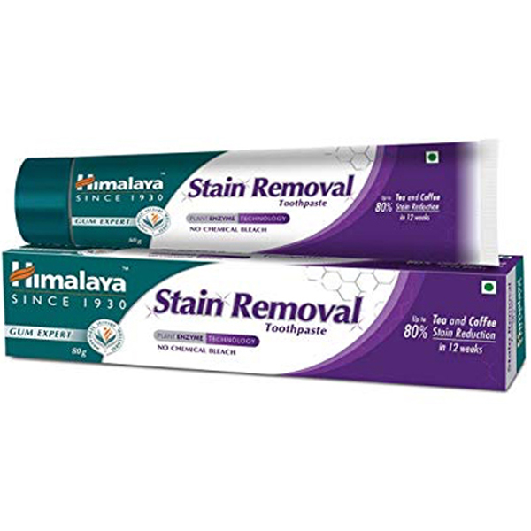 Himalaya Stain Removal Tandkräm utan fluor 80g