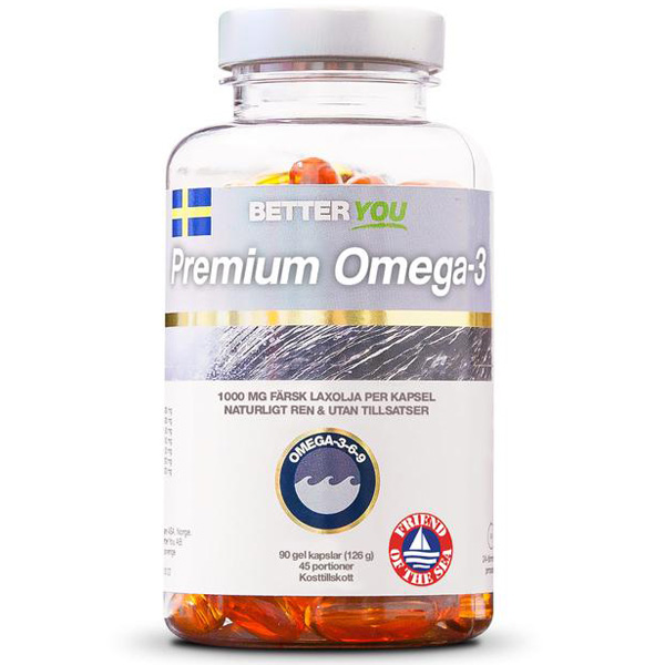 Better You Premium Omega-3 90 kapslar