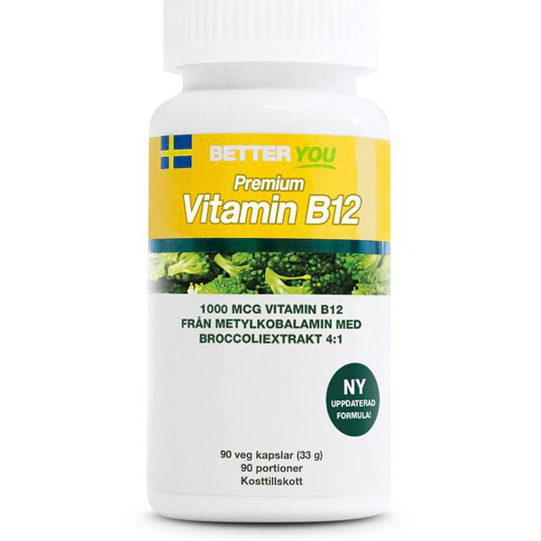Better You Premium Vitamin B12 90 kapslar